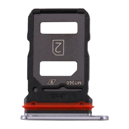 For vivo X30 SIM Card Tray + SIM Card Tray (Black) - Card Tray by buy2fix | Online Shopping UK | buy2fix