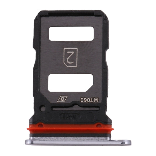 For vivo X30 SIM Card Tray + SIM Card Tray (Black) - Card Tray by buy2fix | Online Shopping UK | buy2fix
