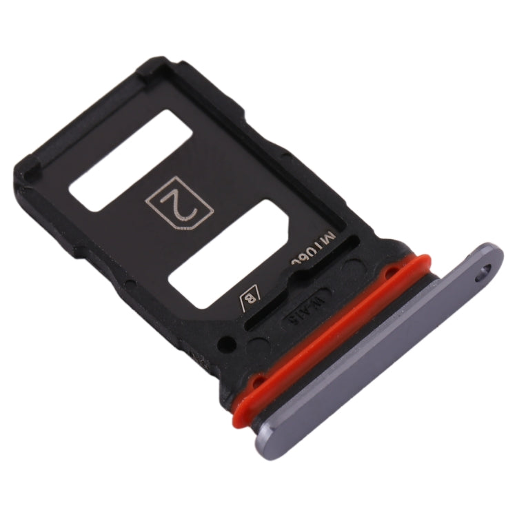 For vivo X30 SIM Card Tray + SIM Card Tray (Black) - Card Tray by buy2fix | Online Shopping UK | buy2fix
