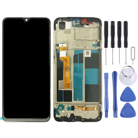 TFT LCD Screen for OPPO A7X / F9 / F9 Pro / Realme 2 Pro Digitizer Full Assembly with Frame (Black) - LCD Screen by buy2fix | Online Shopping UK | buy2fix