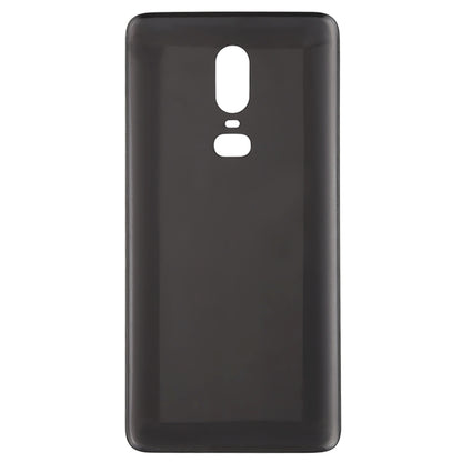 For OnePlus 6 Back Cover (Jet Black) - Back Cover by buy2fix | Online Shopping UK | buy2fix