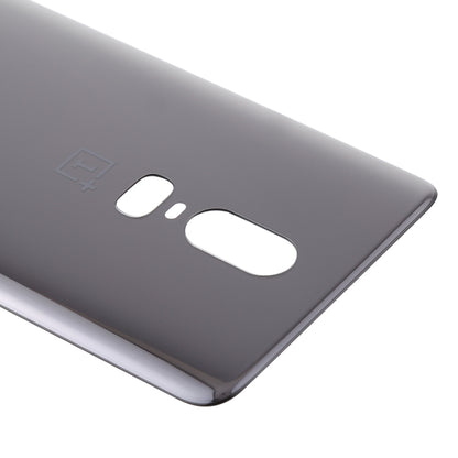 For OnePlus 6 Back Cover (Jet Black) - Back Cover by buy2fix | Online Shopping UK | buy2fix