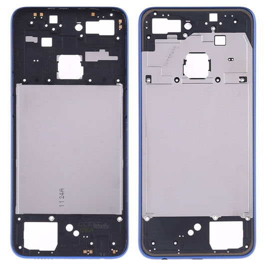 For OPPO F9 / A7X Middle Frame Bezel Plate (Blue) - Frame Bezel Plate by buy2fix | Online Shopping UK | buy2fix