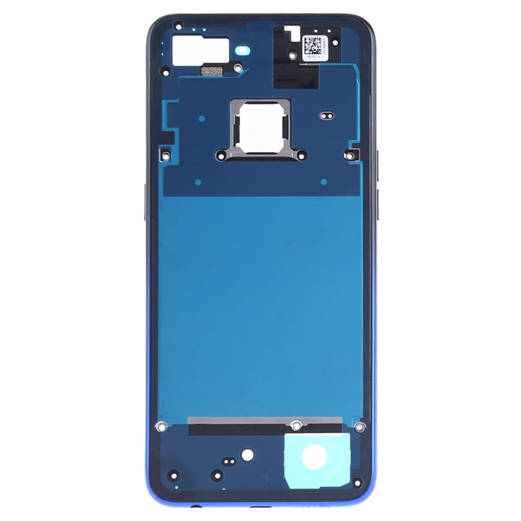 For OPPO F9 / A7X Middle Frame Bezel Plate (Twilight Blue) - Frame Bezel Plate by buy2fix | Online Shopping UK | buy2fix