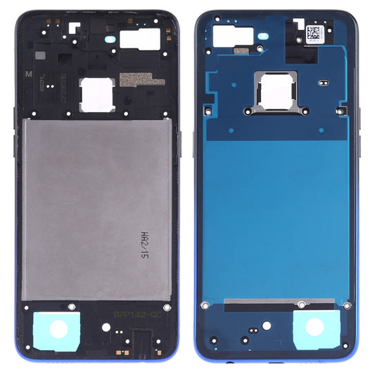 Plaque de lunette du cadre central pour OPPO F9 / A7X (bleu crépuscule)
