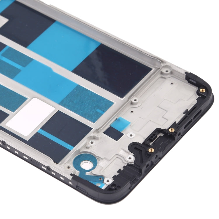 For OPPO F9 / A7X Front Housing LCD Frame Bezel Plate (Black) - Frame Bezel Plate by buy2fix | Online Shopping UK | buy2fix
