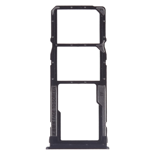 SIM Card Tray + SIM Card Tray + Micro SD Card for Xiaomi Redmi 7(Black) - Card Tray by buy2fix | Online Shopping UK | buy2fix