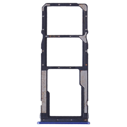SIM Card Tray + SIM Card Tray + Micro SD Card for Xiaomi Redmi 7 (Blue) - Card Tray by buy2fix | Online Shopping UK | buy2fix