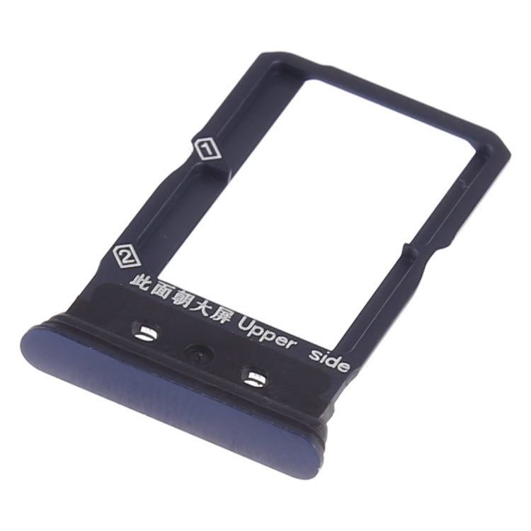 For Vivo NEX Dual Display SIM Card Tray + SIM Card Tray (Black) - Card Tray by buy2fix | Online Shopping UK | buy2fix