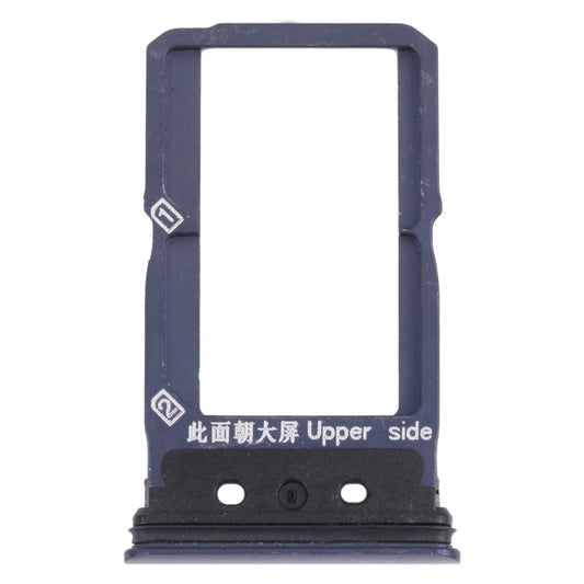 For Vivo NEX Dual Display SIM Card Tray + SIM Card Tray (Blue) - Card Tray by buy2fix | Online Shopping UK | buy2fix