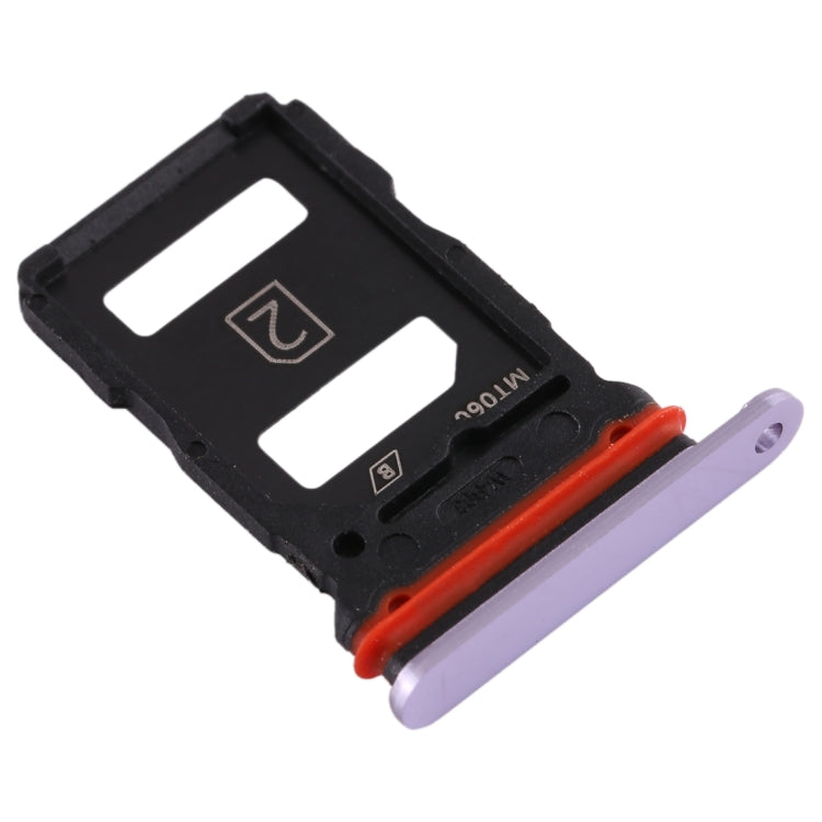 For vivo X30 Pro SIM Card Tray + SIM Card Tray (Silver) - Card Tray by buy2fix | Online Shopping UK | buy2fix