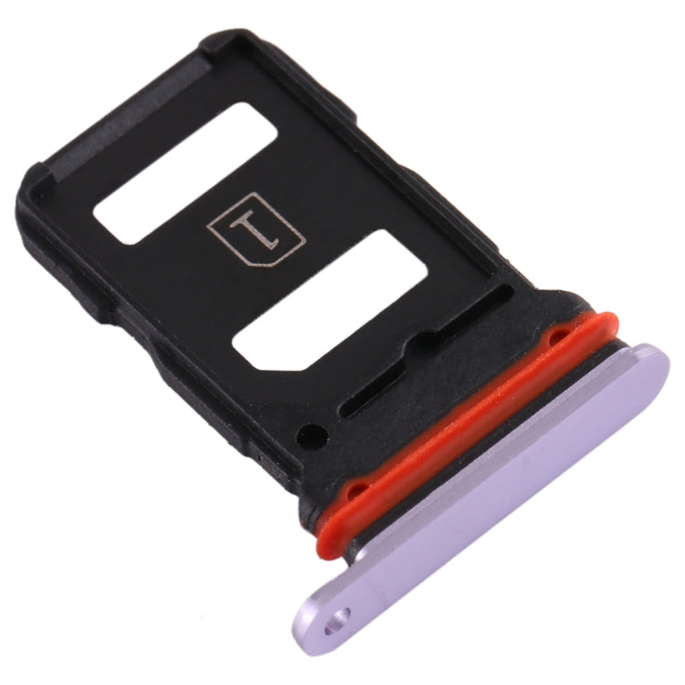 For vivo X30 Pro SIM Card Tray + SIM Card Tray (Silver) - Card Tray by buy2fix | Online Shopping UK | buy2fix