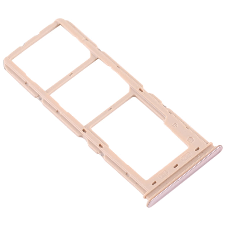 For vivo Y5s SIM Card Tray + SIM Card Tray + Micro SD Card Tray (Gold) - Card Tray by buy2fix | Online Shopping UK | buy2fix