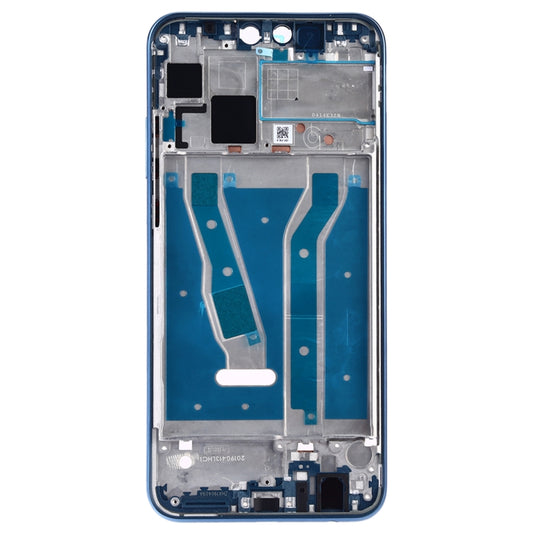 Front Housing LCD Frame Bezel Plate with Side Keys for Huawei Y9 (2019)(Blue) - Full Housing Cover by buy2fix | Online Shopping UK | buy2fix