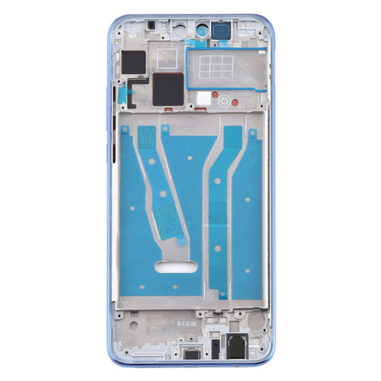 Front Housing LCD Frame Bezel Plate with Side Keys for Huawei Y9 (2019)(Silver) - Full Housing Cover by buy2fix | Online Shopping UK | buy2fix