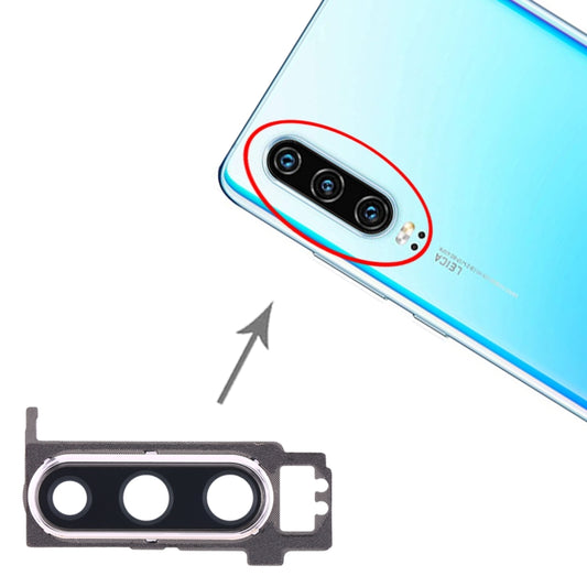 For Huawei P30 Camera Lens Cover (White) - Camera Series by buy2fix | Online Shopping UK | buy2fix