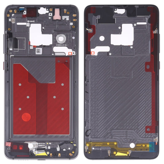 Front Housing LCD Frame Bezel Plate with Side Keys for Huawei Mate 20(Black) - Full Housing Cover by buy2fix | Online Shopping UK | buy2fix