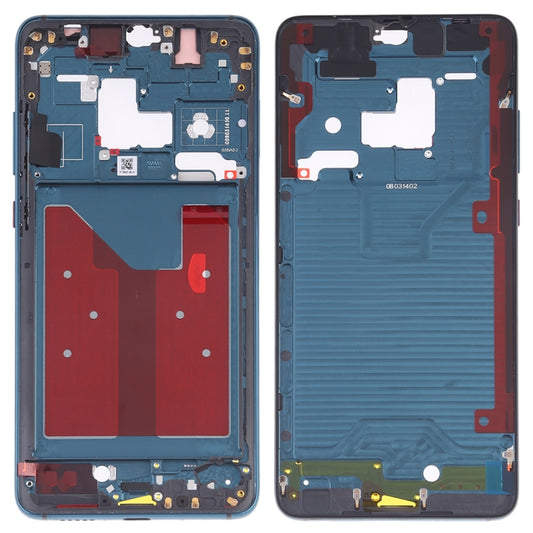 Front Housing LCD Frame Bezel Plate with Side Keys for Huawei Mate 20(Blue) - Full Housing Cover by buy2fix | Online Shopping UK | buy2fix