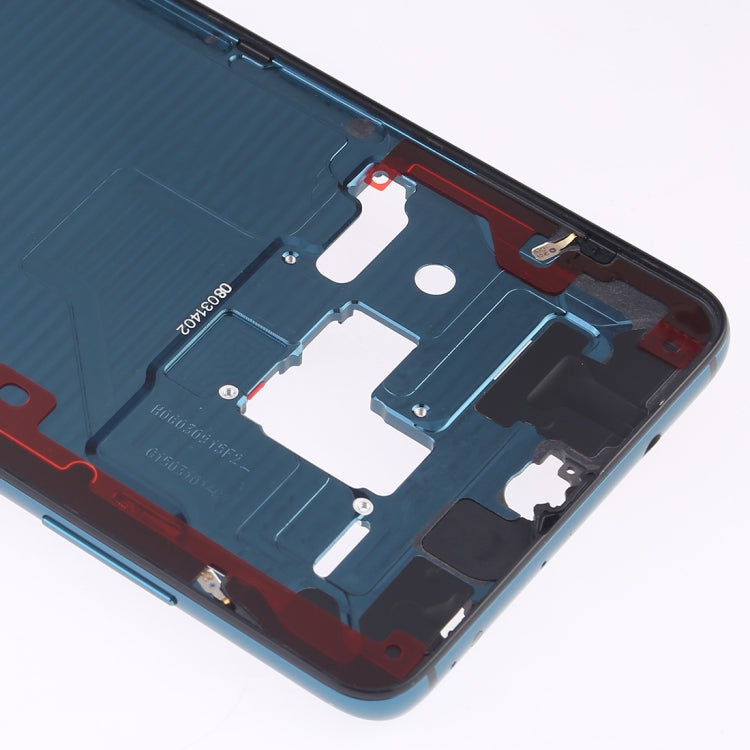 Front Housing LCD Frame Bezel Plate with Side Keys for Huawei Mate 20(Blue) - Full Housing Cover by buy2fix | Online Shopping UK | buy2fix
