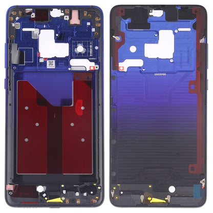 Front Housing LCD Frame Bezel Plate with Side Keys for Huawei Mate 20(Twilight Blue) - Full Housing Cover by buy2fix | Online Shopping UK | buy2fix