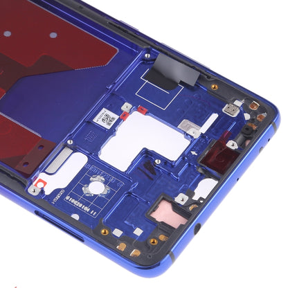 Front Housing LCD Frame Bezel Plate with Side Keys for Huawei Mate 20(Twilight Blue) - Full Housing Cover by buy2fix | Online Shopping UK | buy2fix