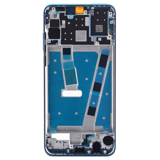 Front Housing LCD Frame Bezel Plate with Side Keys for Huawei P30 Lite(Blue) - Full Housing Cover by buy2fix | Online Shopping UK | buy2fix