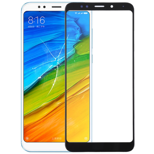 Front Screen Outer Glass Lens for Xiaomi Redmi Note 5 / Note 5 Pro(Black) - LCD Related Parts by buy2fix | Online Shopping UK | buy2fix