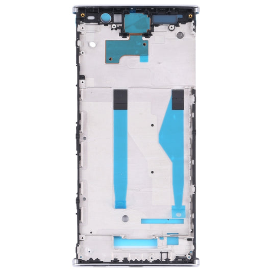 Front Housing LCD Frame Bezel for Sony Xperia XA2 Plus(Silver) - Frame Bezel Plate by buy2fix | Online Shopping UK | buy2fix