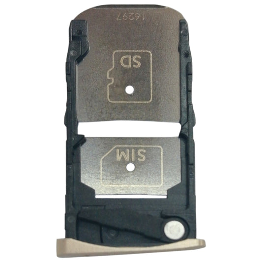 SIM Card Tray + Micro SD Card Tray for Motorola Moto Z - Card Socket by buy2fix | Online Shopping UK | buy2fix