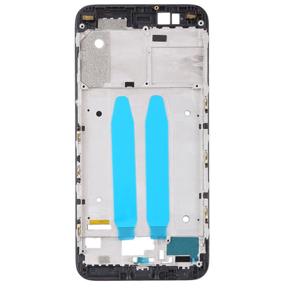 Front Housing LCD Frame Bezel for Xiaomi Mi 5X / A1(Black) - Frame Bezel Plate by buy2fix | Online Shopping UK | buy2fix