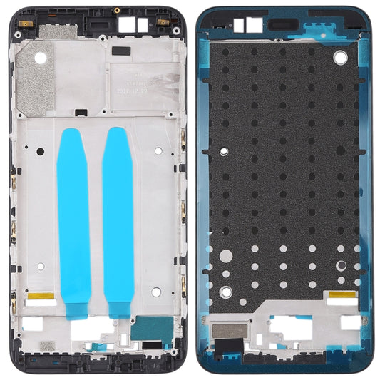 Front Housing LCD Frame Bezel for Xiaomi Mi 5X / A1(Black) - Frame Bezel Plate by buy2fix | Online Shopping UK | buy2fix