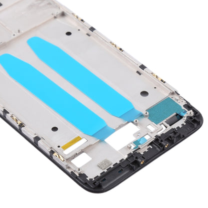 Front Housing LCD Frame Bezel for Xiaomi Mi 5X / A1(Black) - Frame Bezel Plate by buy2fix | Online Shopping UK | buy2fix