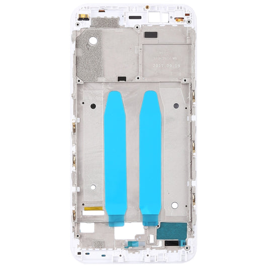 Front Housing LCD Frame Bezel for Xiaomi Mi 5X / A1(White) - Frame Bezel Plate by buy2fix | Online Shopping UK | buy2fix