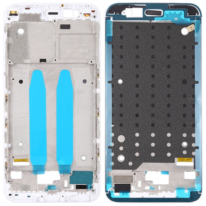 Front Housing LCD Frame Bezel for Xiaomi Mi 5X / A1(White) - Frame Bezel Plate by buy2fix | Online Shopping UK | buy2fix