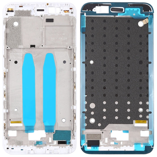 Front Housing LCD Frame Bezel for Xiaomi Mi 5X / A1(White) - Frame Bezel Plate by buy2fix | Online Shopping UK | buy2fix