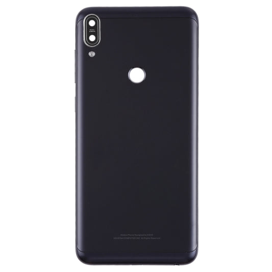 Back Cover with Camera Lens & Side Keys for Asus Zenfone Max Pro (M1) / ZB601KL(Black) - Back Cover by buy2fix | Online Shopping UK | buy2fix