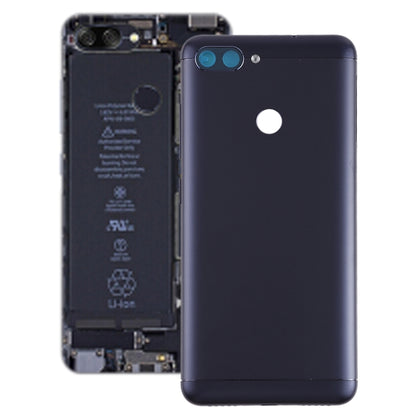 Back Cover with Camera Lens & Side Keys for Asus Zenfone Max Plus (M1) / ZB570TL(Black) - Back Cover by buy2fix | Online Shopping UK | buy2fix