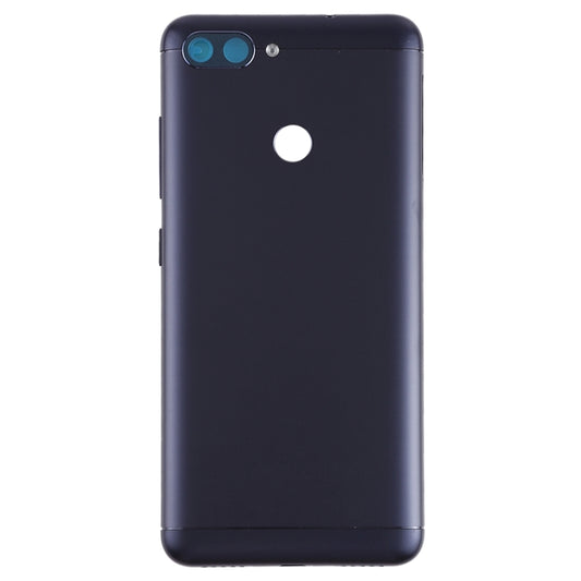 Back Cover with Camera Lens & Side Keys for Asus Zenfone Max Plus (M1) / ZB570TL(Black) - Back Cover by buy2fix | Online Shopping UK | buy2fix