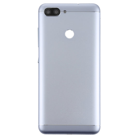Back Cover with Camera Lens & Side Keys for Asus Zenfone Max Plus (M1) / ZB570TL(Grey) - Back Cover by buy2fix | Online Shopping UK | buy2fix