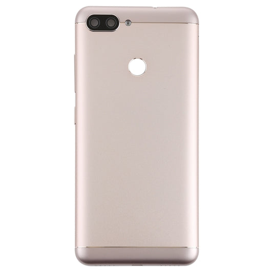 Back Cover with Camera Lens & Side Keys for Asus Zenfone Max Plus (M1) / ZB570TL(Gold) - Back Cover by buy2fix | Online Shopping UK | buy2fix