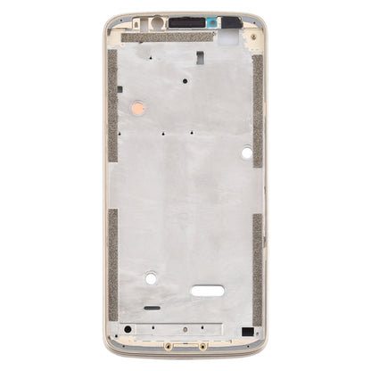 Front Housing LCD Frame Bezel for Motorola Moto E5(Gold) - Frame Bezel Plate by buy2fix | Online Shopping UK | buy2fix