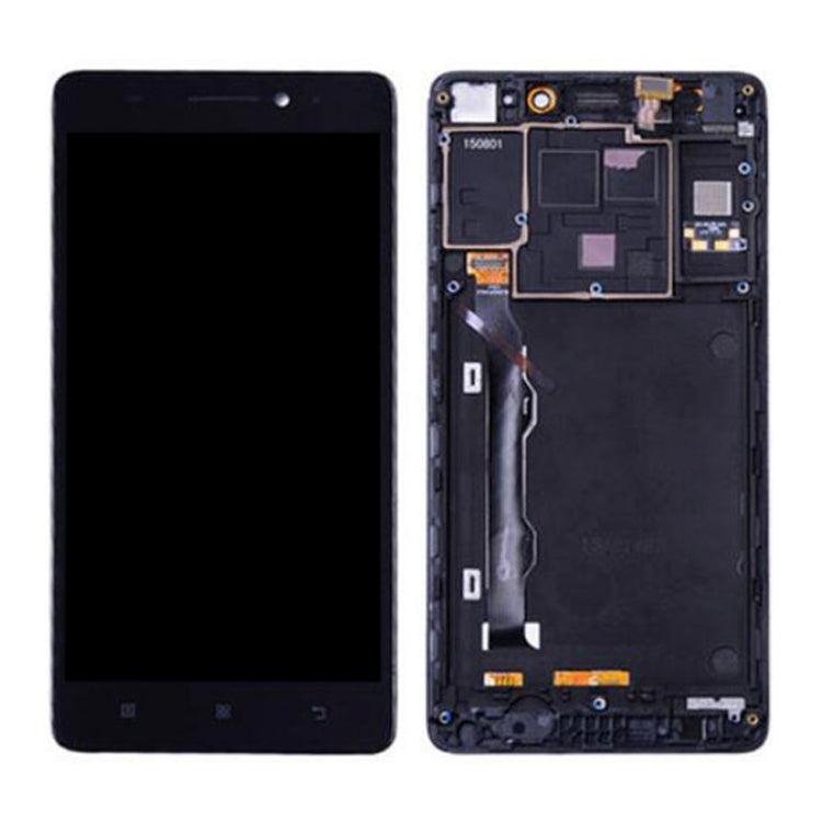OEM LCD Screen for Lenovo K3 Note / K50-T5 Digitizer Full Assembly with Frame (Black) - LCD Screen by buy2fix | Online Shopping UK | buy2fix