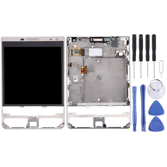 OEM LCD Screen for BlackBerry Passport Silver Edition Digitizer Full Assembly with Frame - For BlackBerry by buy2fix | Online Shopping UK | buy2fix