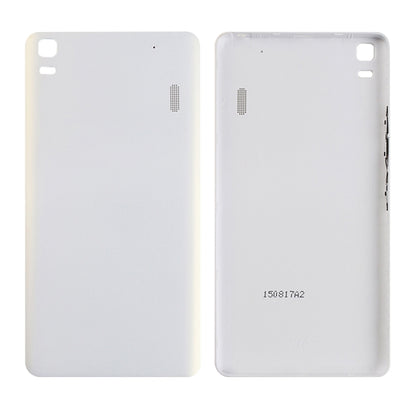 For Lenovo A7000 Battery Back Cover(White) - Back Cover by buy2fix | Online Shopping UK | buy2fix