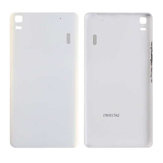 For Lenovo A7000 Battery Back Cover(White) - Back Cover by buy2fix | Online Shopping UK | buy2fix