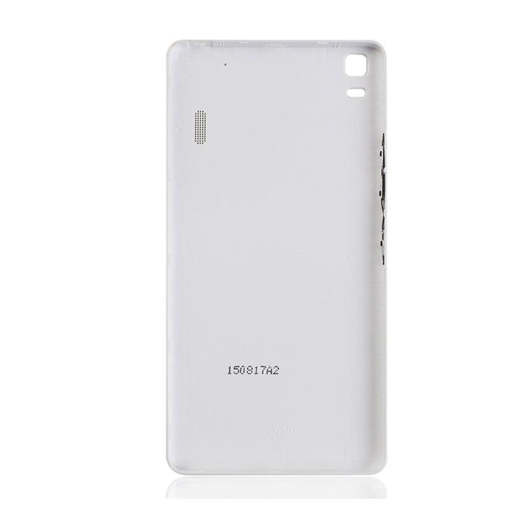 For Lenovo A7000 Battery Back Cover(White) - Back Cover by buy2fix | Online Shopping UK | buy2fix