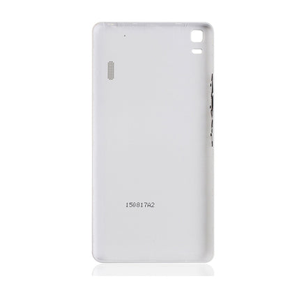 For Lenovo A7000 Battery Back Cover(White) - Back Cover by buy2fix | Online Shopping UK | buy2fix