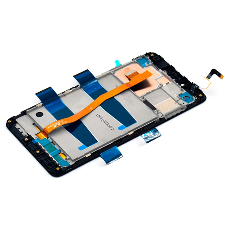 OEM LCD Screen for 5.5 inch Lenovo K6 Note K53a48 Digitizer Full Assembly with Frame (Black) - LCD Screen by buy2fix | Online Shopping UK | buy2fix