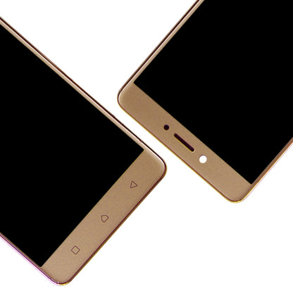 OEM LCD Screen for 5.5 inch Lenovo K6 Note K53a48 Digitizer Full Assembly with Frame (Gold) - LCD Screen by buy2fix | Online Shopping UK | buy2fix