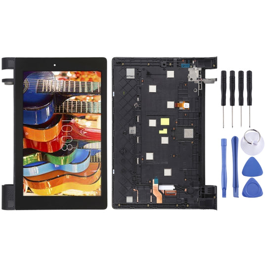 OEM LCD Screen for Lenovo Yoga Tab 3 8.0 YT3-850M Digitizer Full Assembly with Frame (Black)